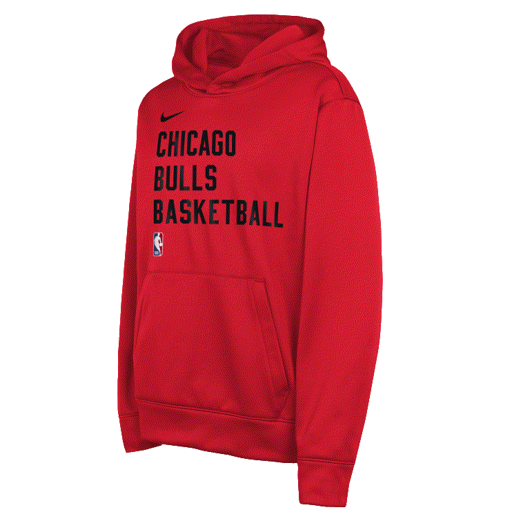 Худи Nike Chicago Bulls NBA Youth Nike Spotlight Dri-Fit Hoodie