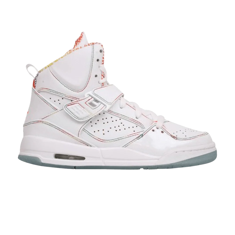 Krossovki-Air-Jordan-Flight-45-GS-White-Crimson