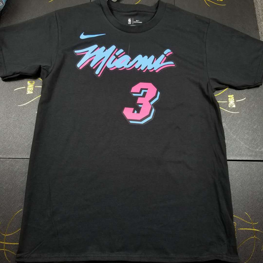 Футболка 2018-19 Wade Miami Heat Vice Nights Tee