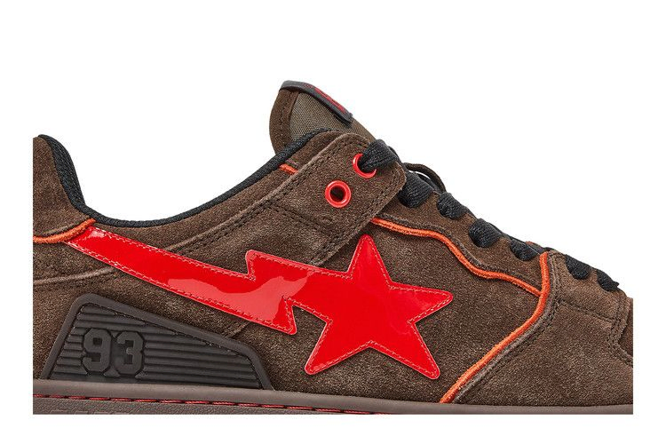 Кроссовки BAPE Sk8 Sta 'Brown Red'