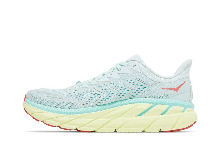 Кроссовки HOKA Wmns Clifton 7 'Morning Mist Hot Coral'