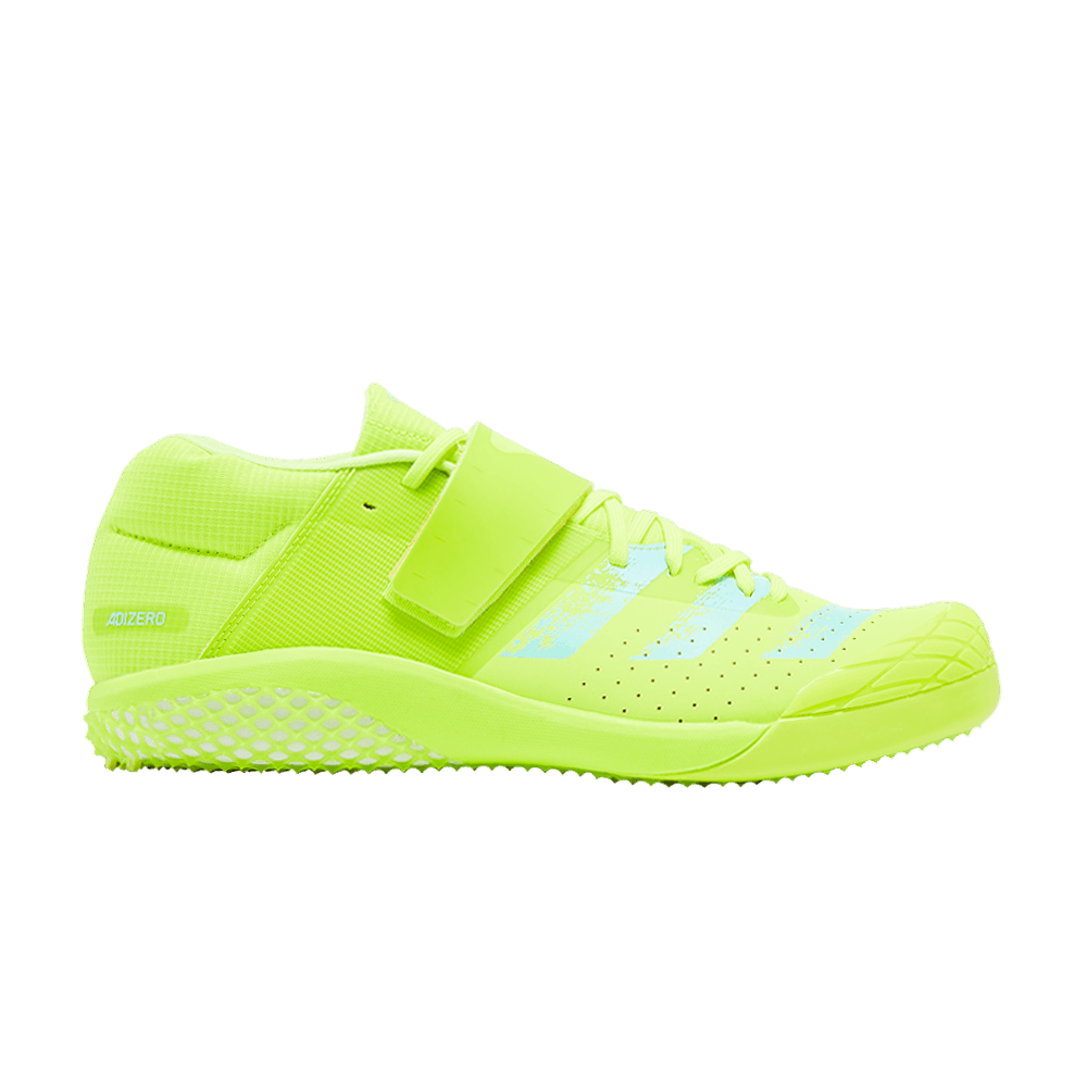 Кроссовки adidas Adizero Javelin 'Solar Yellow Aqua'