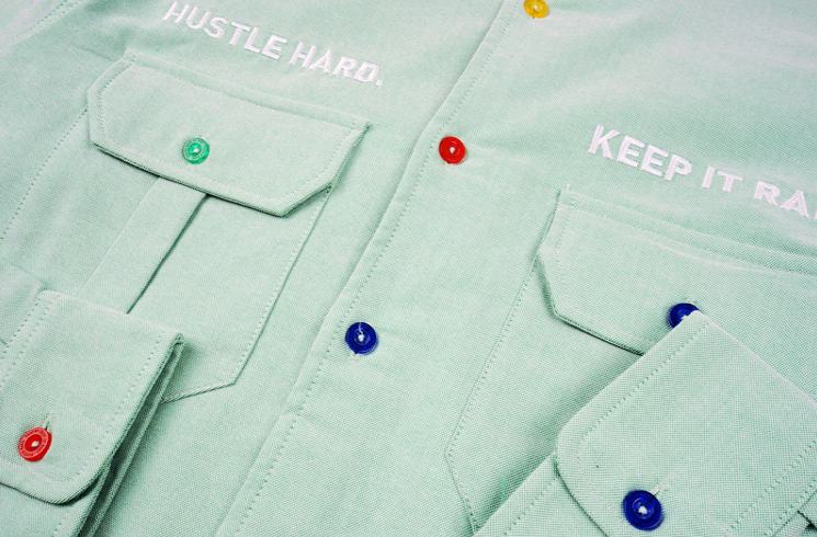 GRAF HustleHard Rare Light Green Shirt
