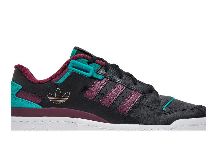 Кроссовки Adidas Forum Exhibit Low 'Black Victory Crimson'