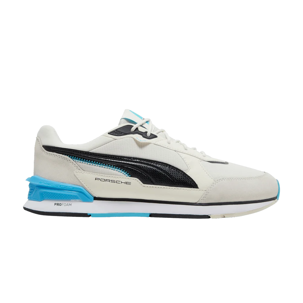 Кроссовки Puma Porsche Legacy x Low Racer 'Ivory Glow Blue Atoll'