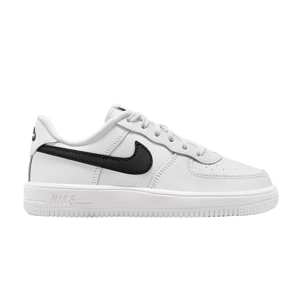 Krossovki-Nike-Force-1-Low-Tech-PS-White-Black