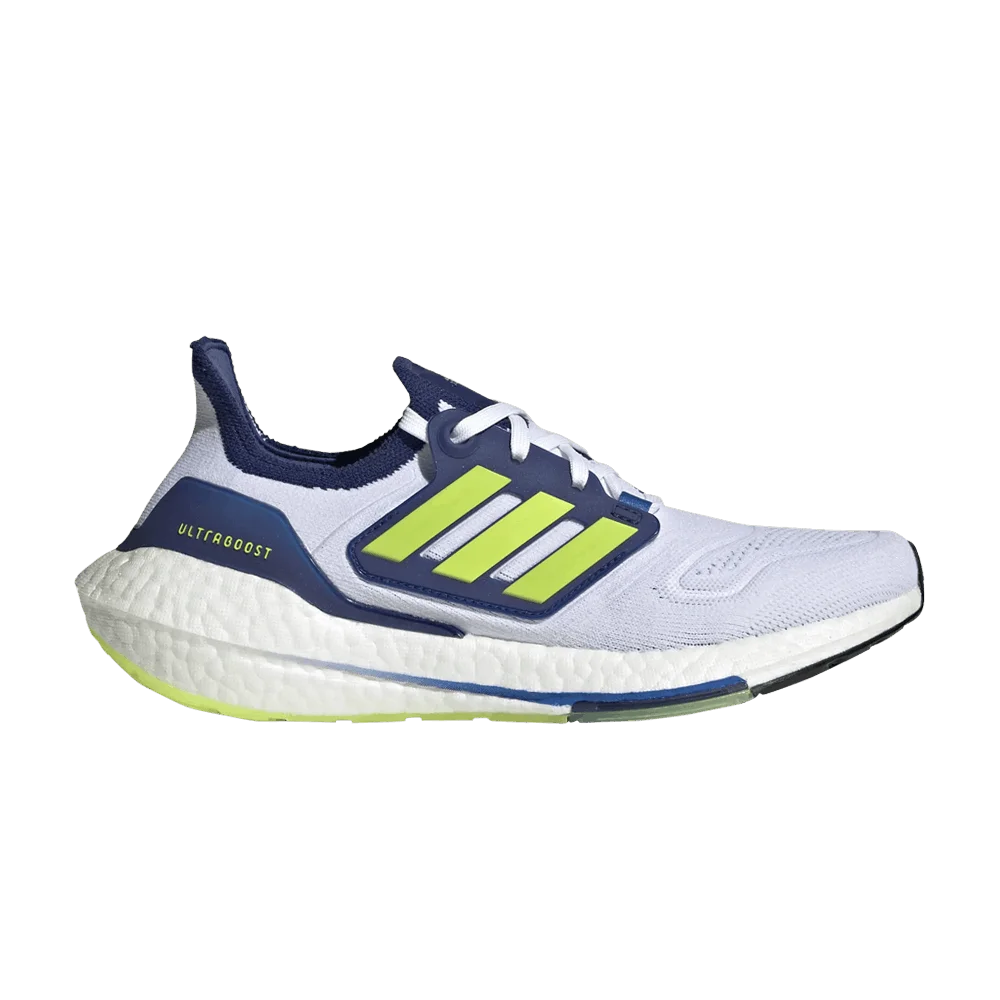 Krossovki-Adidas-Wmns-UltraBoost-22-White-Solar-Yellow-Blue