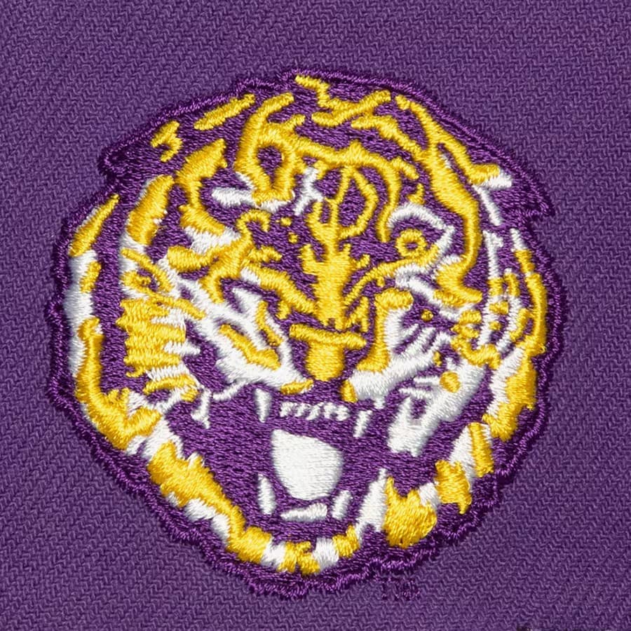 Бейсболка Mitchell & Ness Purple LSU Tigers Retro Sport Vintage Snapback Hat