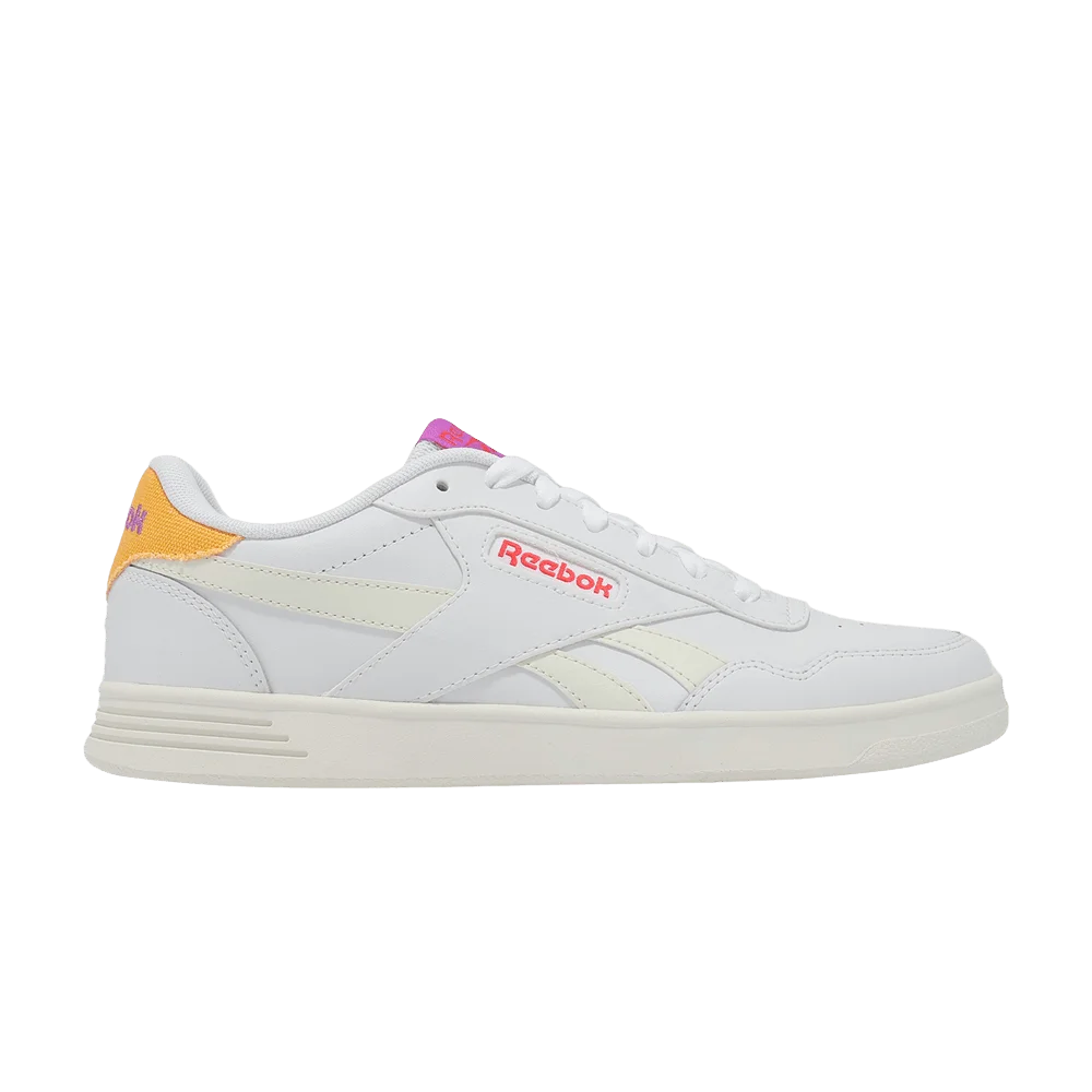Кроссовки Reebok Wmns Court Advance 'White Purple Yellow'