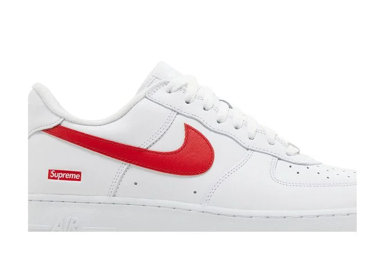 Кроссовки Supreme x Nike Air Force 1 Low 'Box Logo - Speed Red' Shanghai Exclusive
