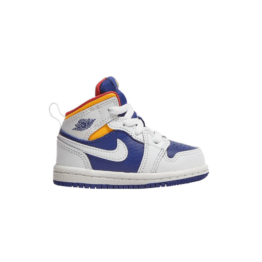 Krossovki-Air-Jordan-1-Mid-TD-White-Deep-Royal-Blue