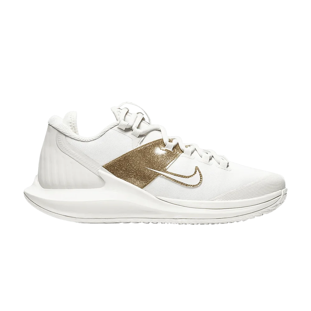 Krossovki-Nike-Wmns-Court-Air-Zoom-HC-Phantom-Metallic-Gold