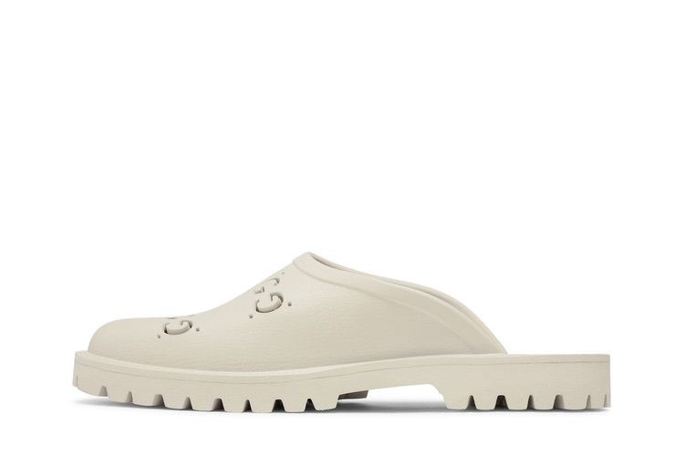 Сандалии Gucci Slip On Sandal 'Cut Out Monogram - Mystic White'
