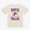 Mitchell-Ness-Cream-Philadelphia-Phillies-Arched-Logo-Slub-T-Shirt-100x100