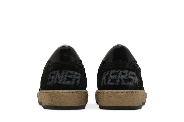 Кроссовки Golden Goose Wmns Ball Star 'Black Glitter'