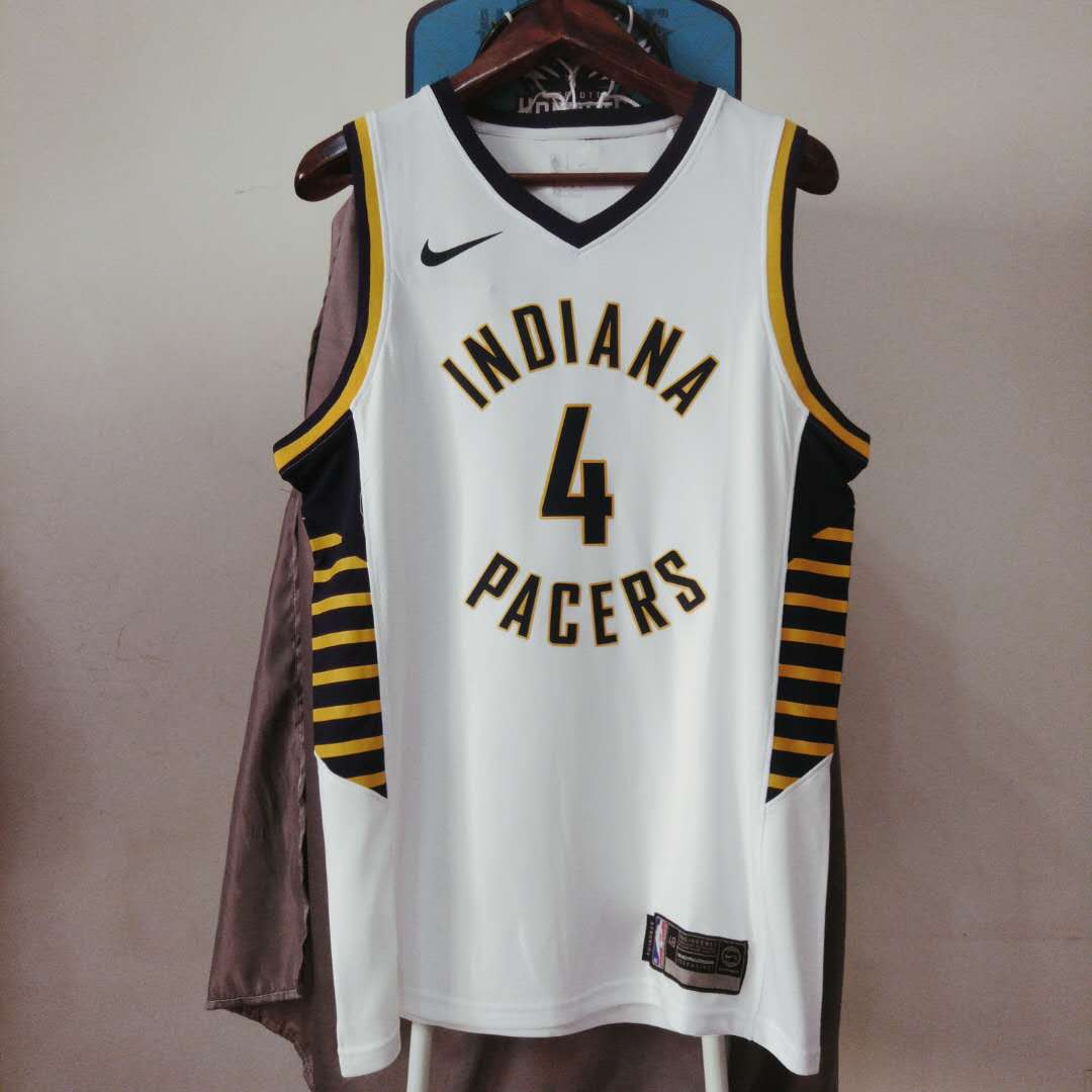 Баскетбольная джерси 2017-18 Victor Oladipo Indiana Pacers #4 Association White