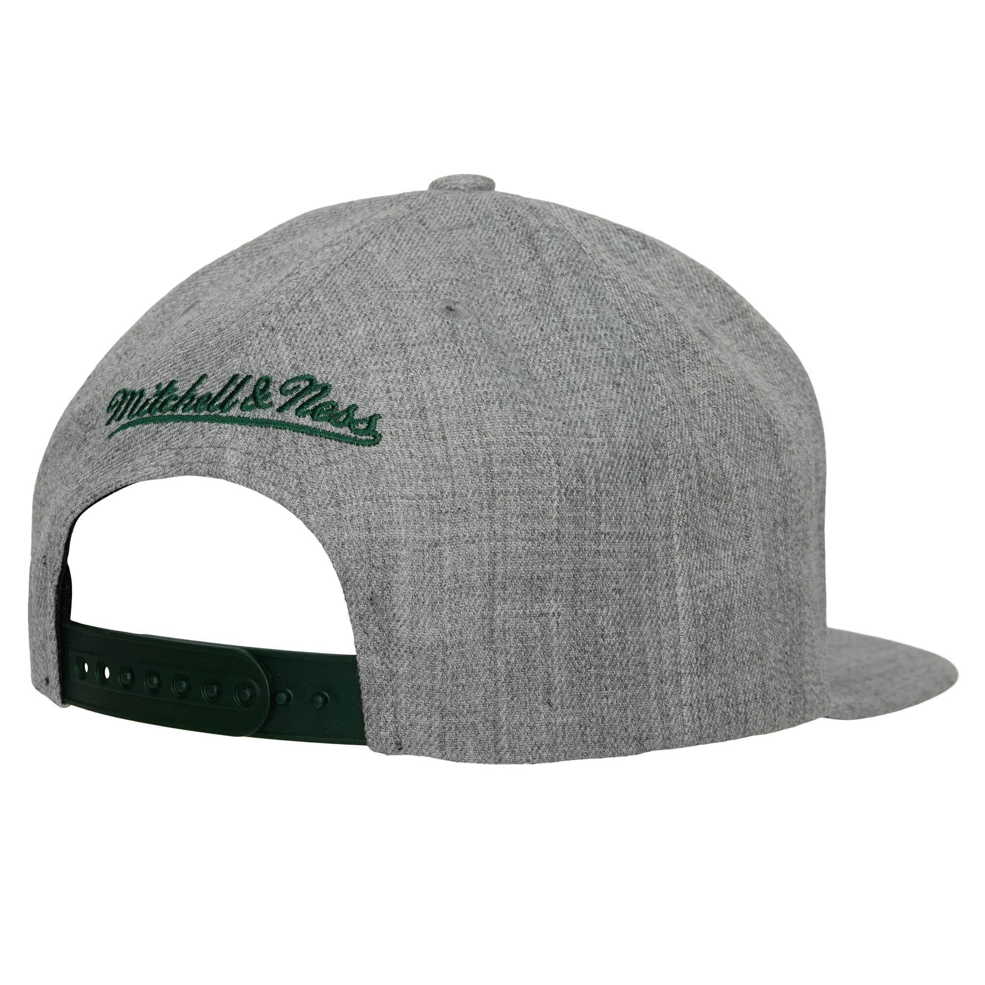Бейсболка Mitchell & Ness Team Heather 2.0 Snapback Milwaukee Bucks Hat