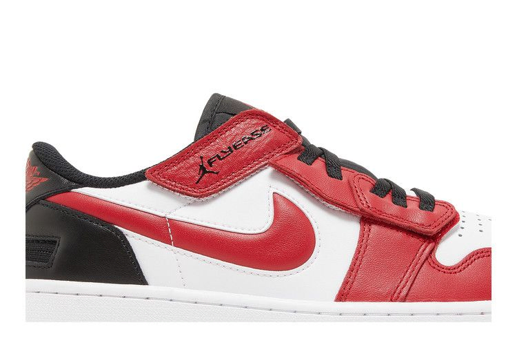 Кроссовки Air Jordan 1 Low FlyEase 'White Gym Red'