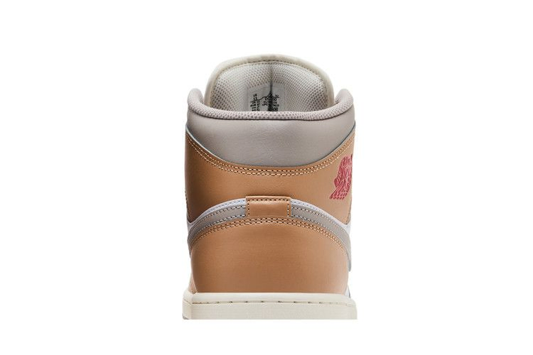Кроссовки Air Jordan 1 Mid 'Hemp White'
