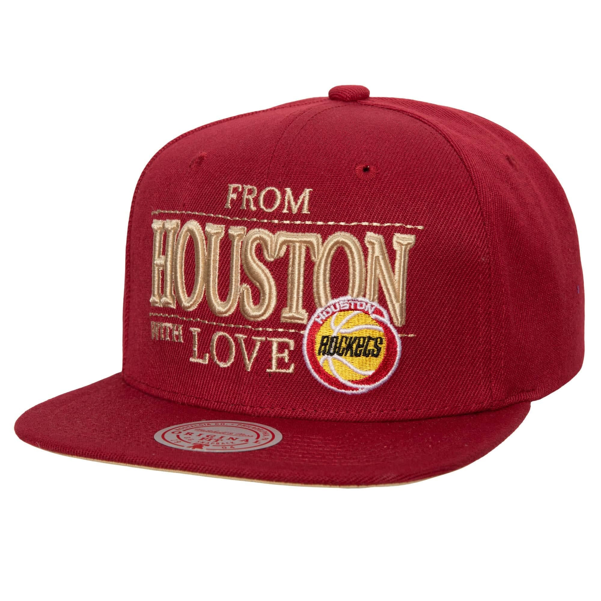 Бейсболка Mitchell & Ness With Love Snapback HWC Houston Rockets Hat