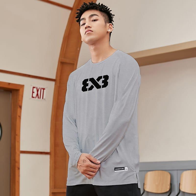 Ehot-3X3-League-Grey-Longsleeve