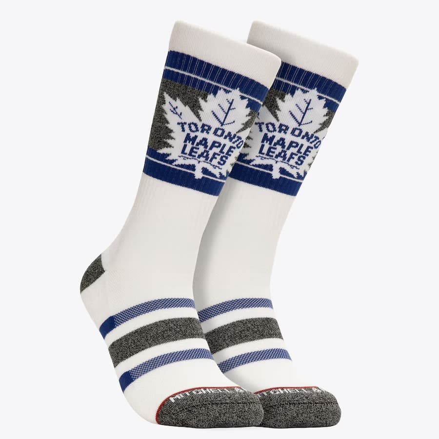 Спортивные носки Mitchell & Ness Toronto Maple Leafs Power Play Crew Socks