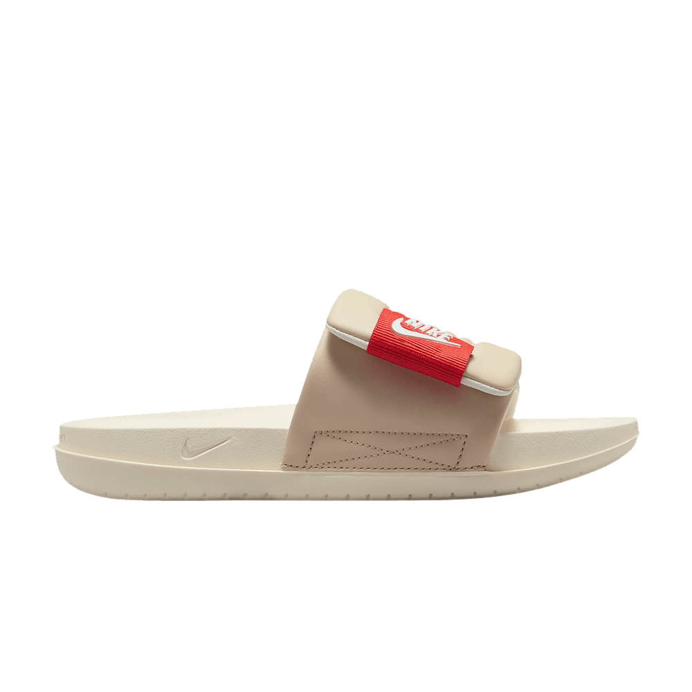 Nike Wmns Offcourt Adjust Slide 'Sanddrift Picante Red'