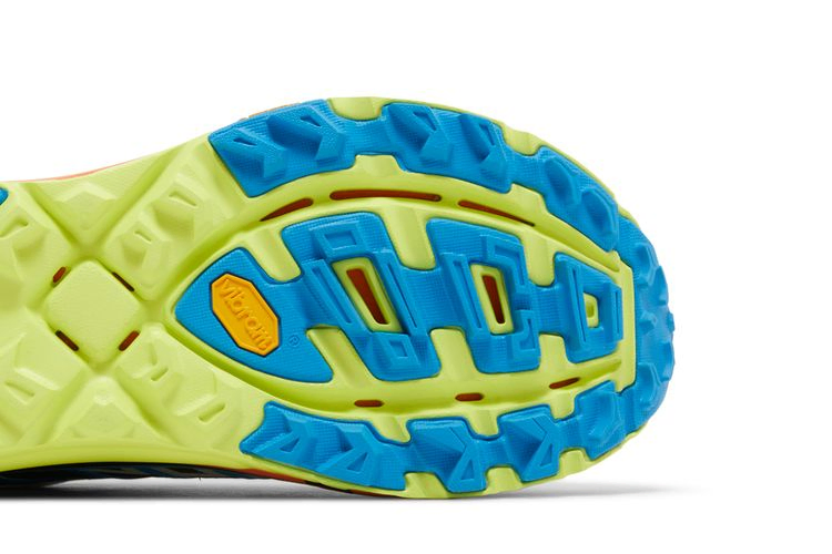Кроссовки HOKA Mafate Three2 'Black Diva Blue Orange'