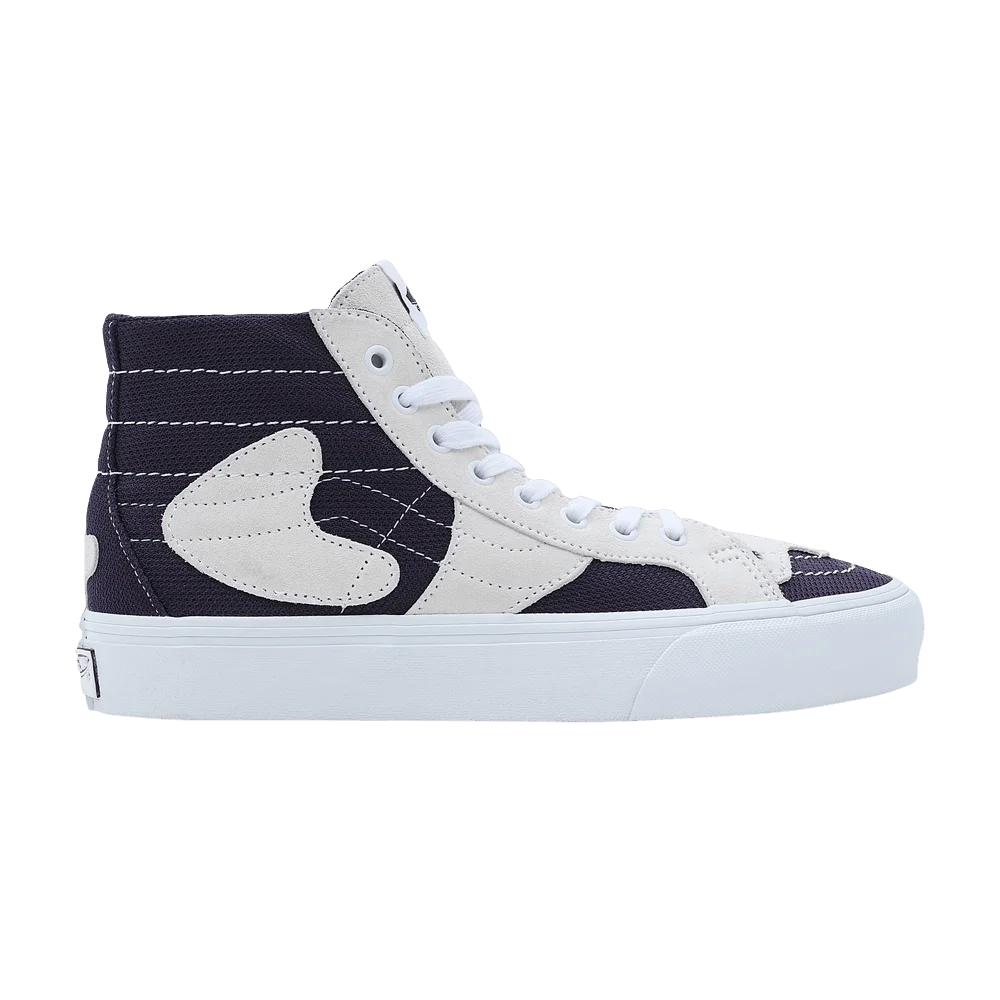 Vans-Sk8-Hi-WP-VR3-LX-Patchwork-White-Navy
