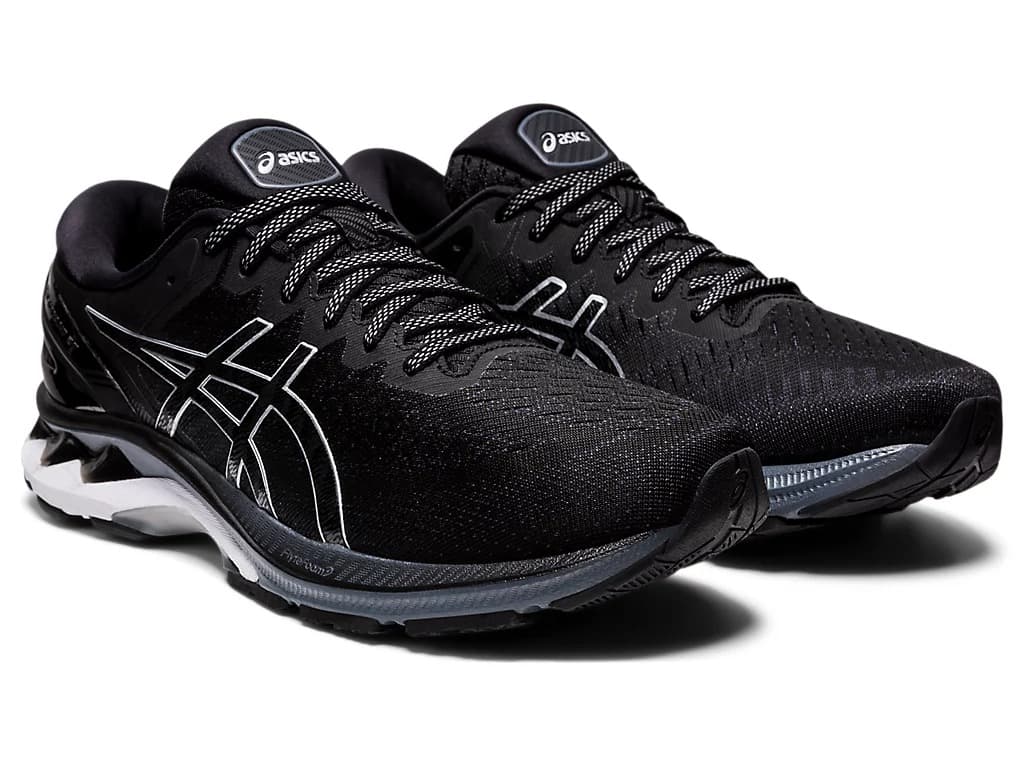 Кроссовки ASICS Gel Kayano 27 2E Wide Black Silver