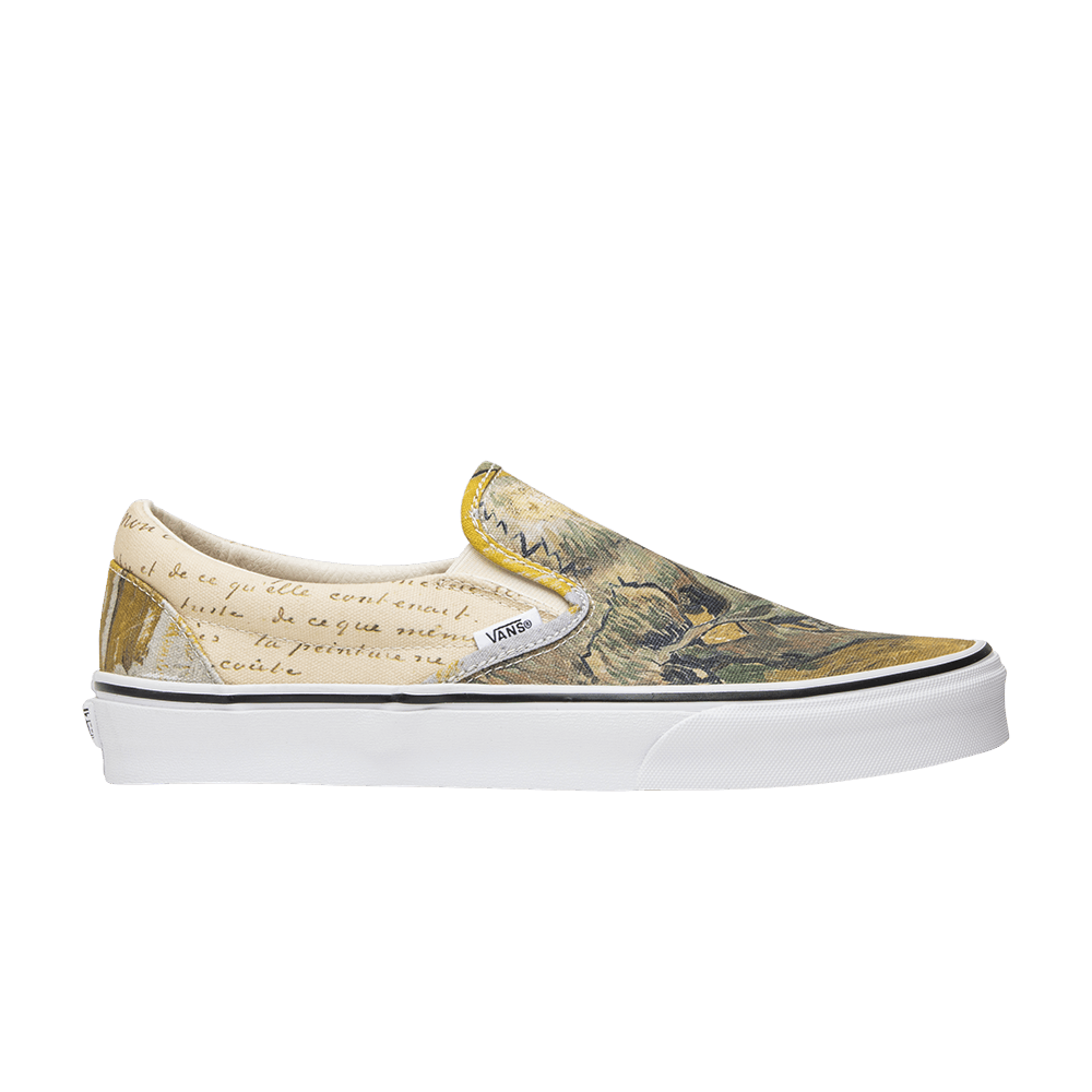 Кроссовки Vans Vincent Van Gogh x Slip-On 'Skull'