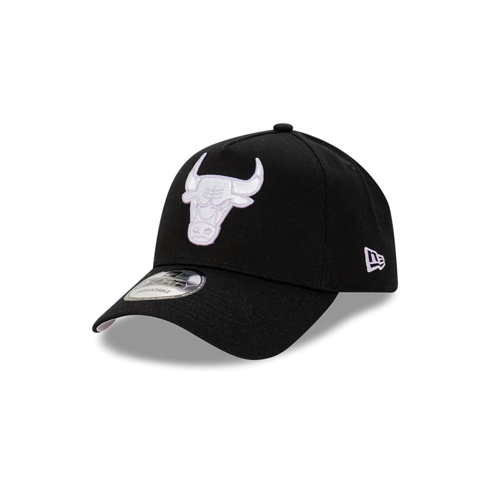 Бейсболка New Era Chicago Bulls Lilac 9FORTY A-Frame NBA Snapback Hat