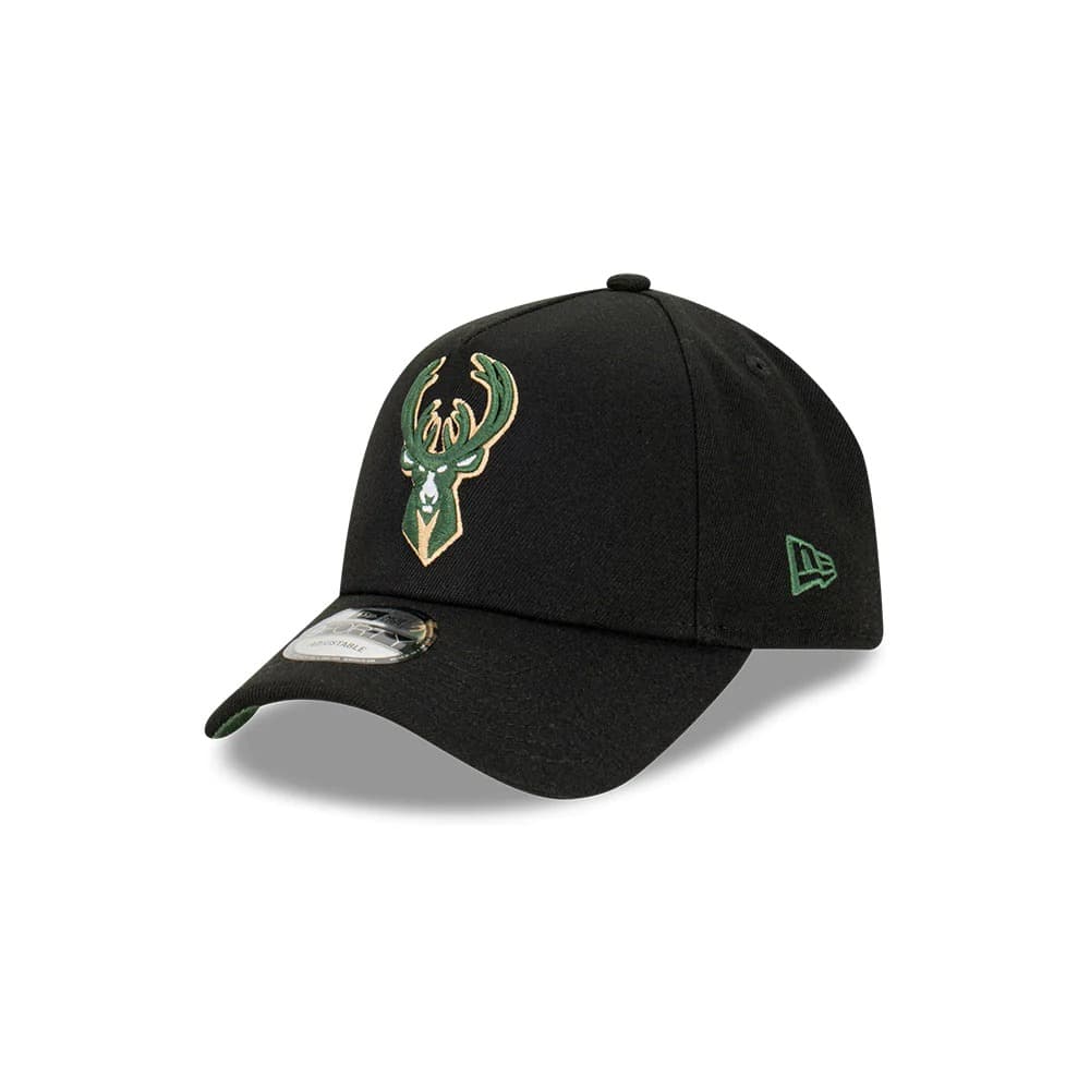 New-Era-Milwaukee-Bucks-9FORTY-A-Frame-Champs-NBA-Snapback-Hat-3