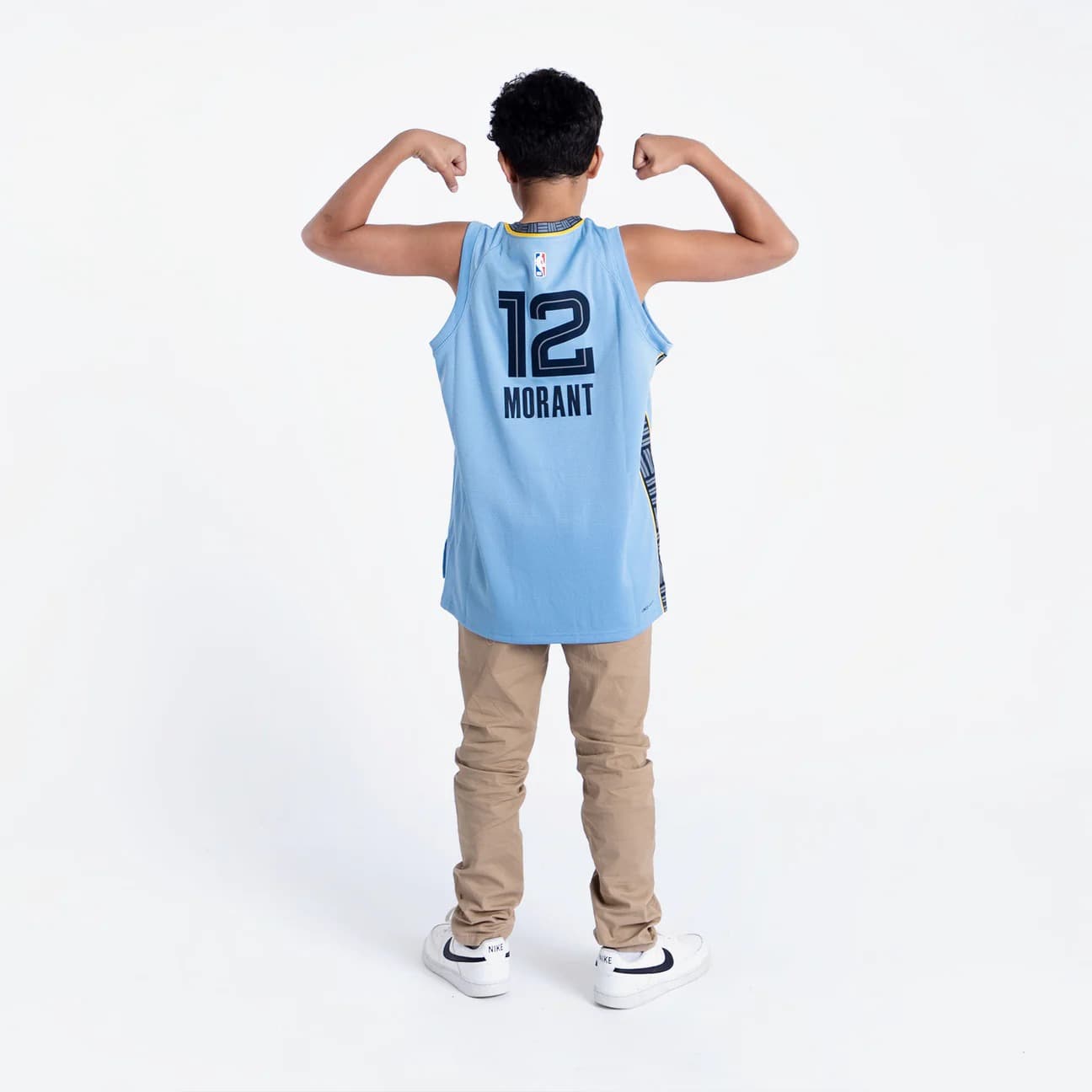 2022-23-Memphis-Grizzlies-Ja-Morant-12-Youth-Swingman-Statement-Edition-Blue-Jersey-5