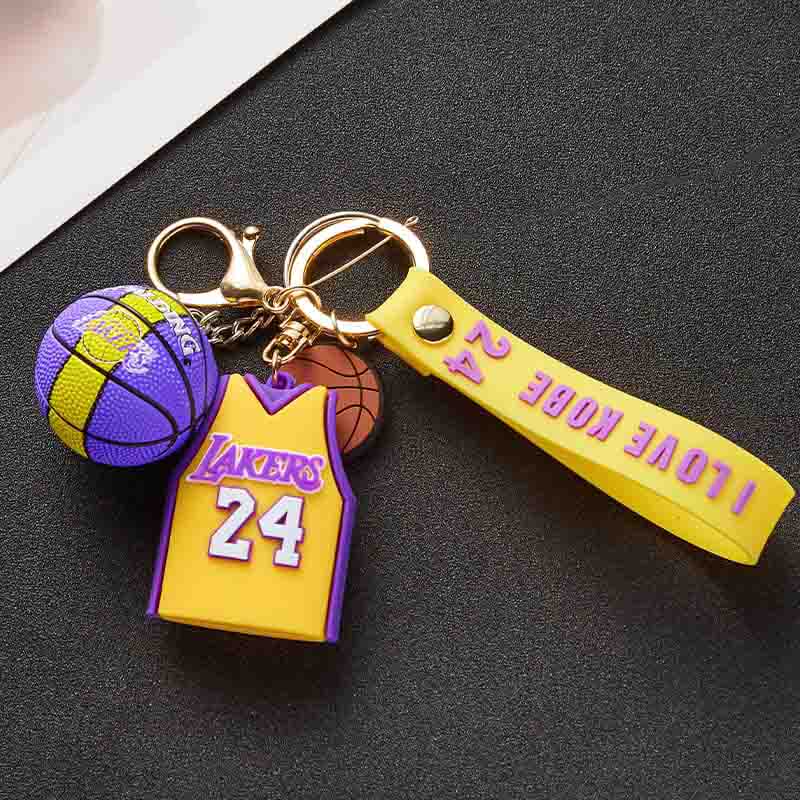 Jinduo-Kobe-Jersey-Ball-Set-Keychain
