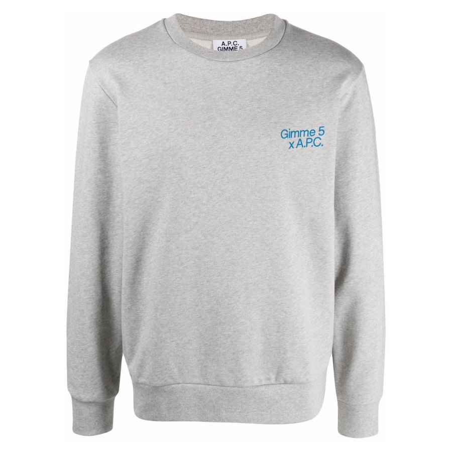 Свитшот A.P.C. Michele Sweatshirt Gray