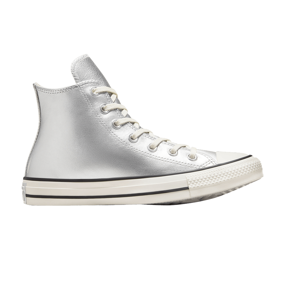 Кроссовки Converse Wmns Chuck Taylor All Star High 'Metallic Leather - Silver'