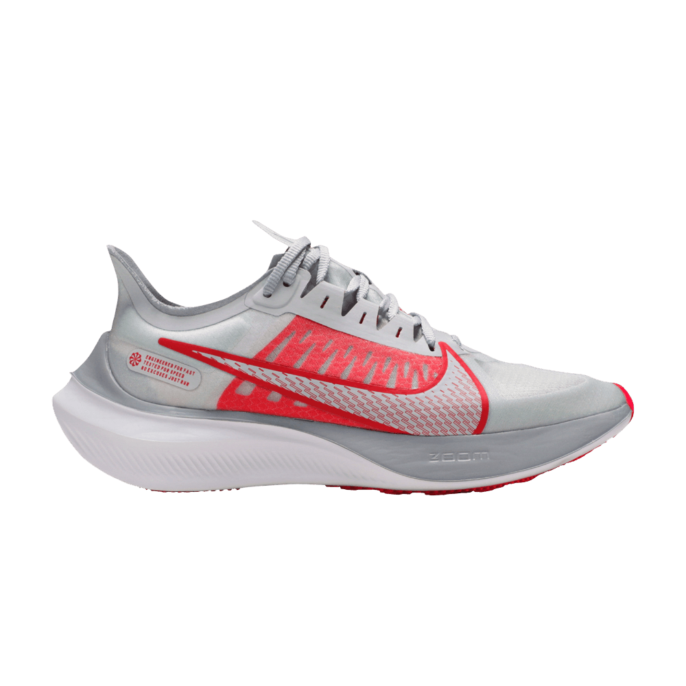 Кроссовки Nike Wmns Zoom Gravity 'Pure Platinum Red Orbit'