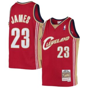 2003-04-Cleveland-Cavaliers-LeBron-James-23-Youth-Swingman-Hardwood-Classics-Red-Jersey-1-300x300