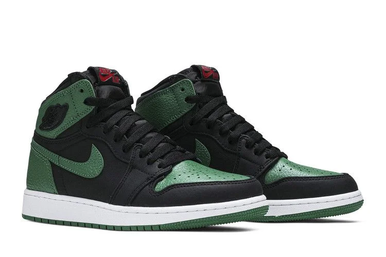Krossovki-Air-Jordan-1-Retro-High-OG-GS-Pine-Green-2.0-7