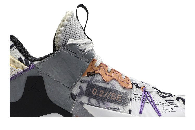 Кроссовки Air Jordan Why Not Zer0.2 SE 'Orange Pulse'