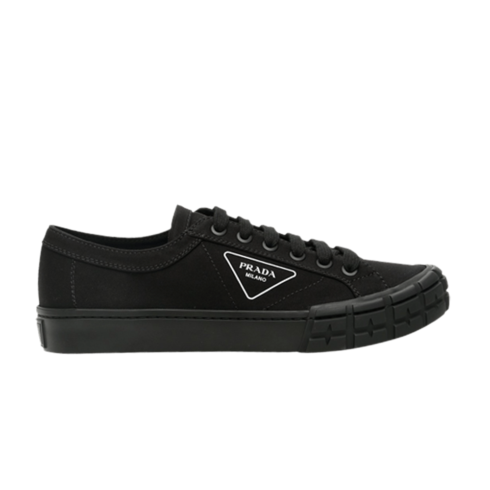 Кроссовки Prada Gabardine Wheel Low 'Black'