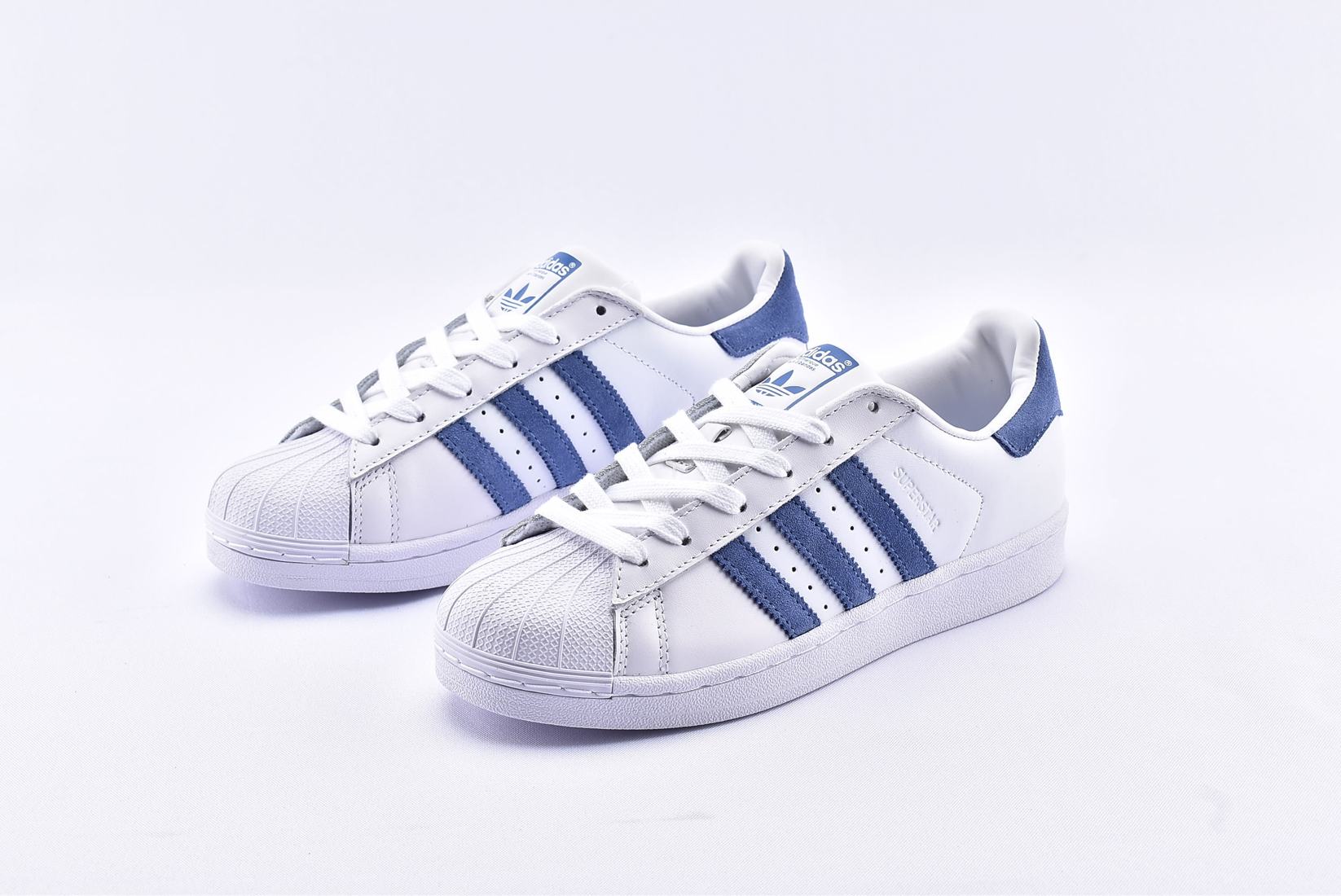Кроссовки Adidas Superstar 'Glow Blue'