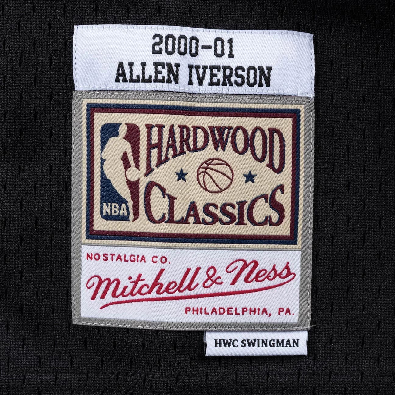 2000-01-Philadelphia-76ers-Allen-Iverson-3-Swingman-Hardwood-Classics-Black-Jersey-11