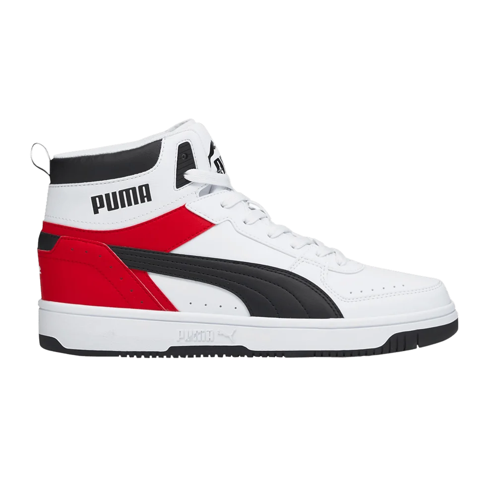 Krossovki-Puma-Rebound-Joy-White-High-Risk-Red