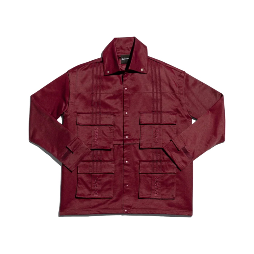 Куртка adidas Ivy Park Convertible Track Jacket Maroon