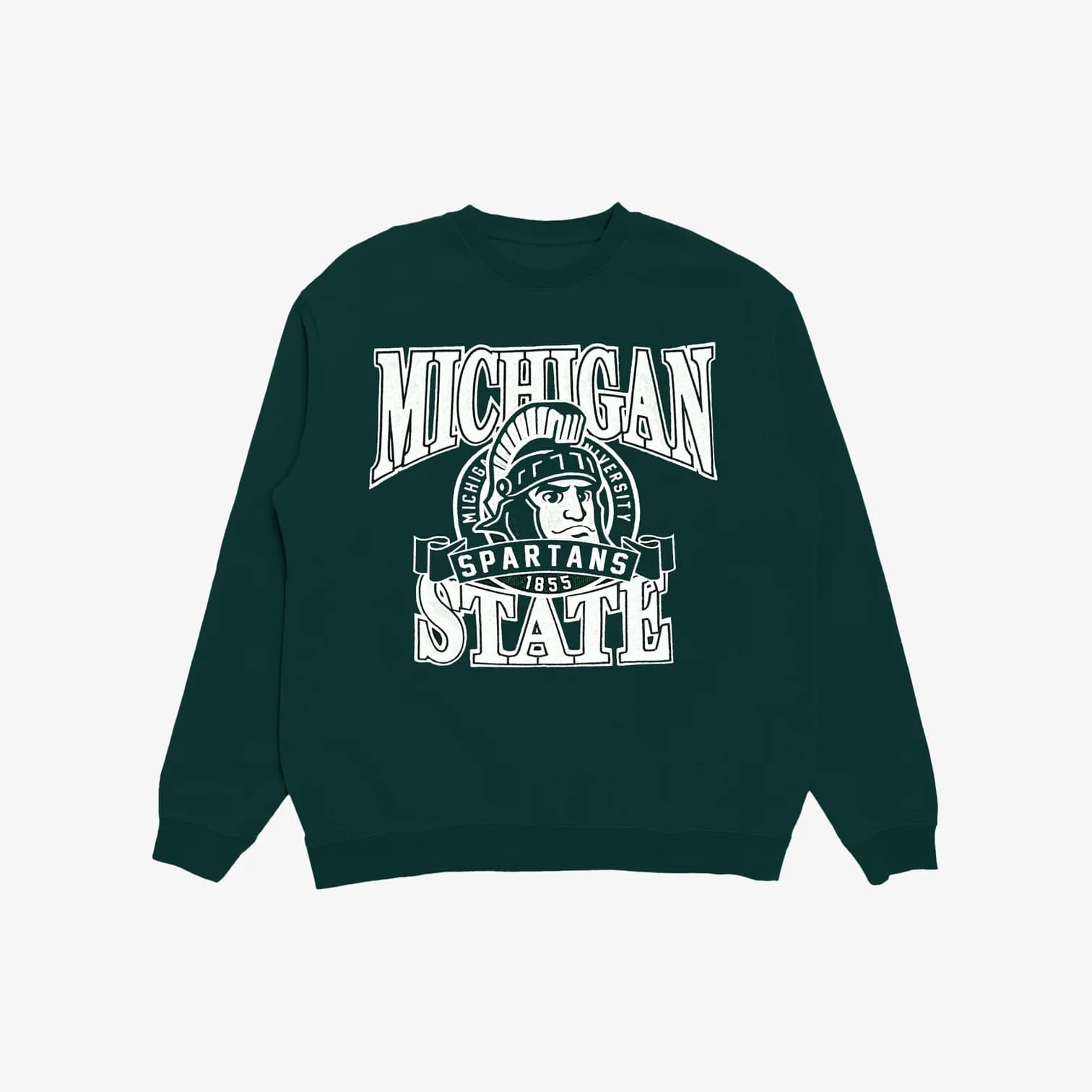 Футболка NCAA Michigan State University Mascot NCAA Crewneck Jumper