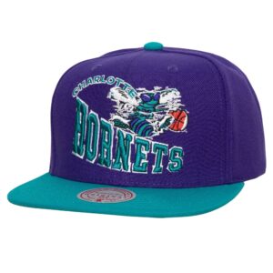Mitchell-Ness-Crooked-Path-Snapback-HWC-Charlotte-Hornets-Hat-300x300