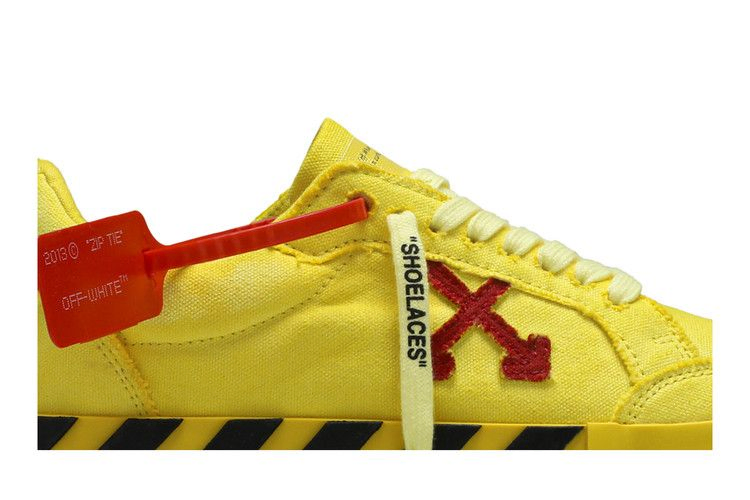 Кроссовки Off-White Vulc Sneaker 'Yellow Red'
