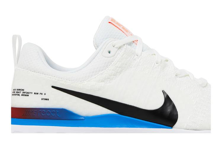 Кроссовки Nike React Infinity Run Flyknit 3 'White Photo Blue Red'
